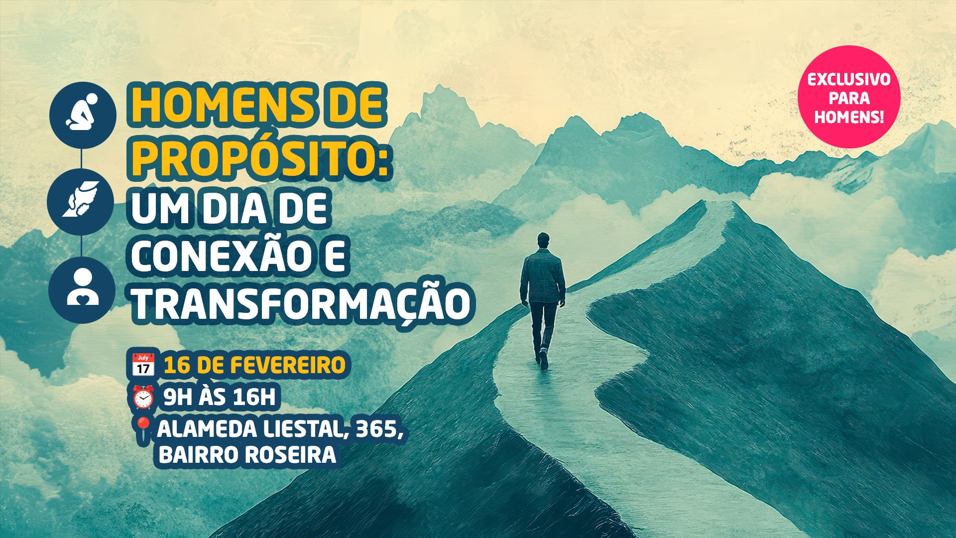 Homens de Propósito: Um Dia de Conexão e Transformação