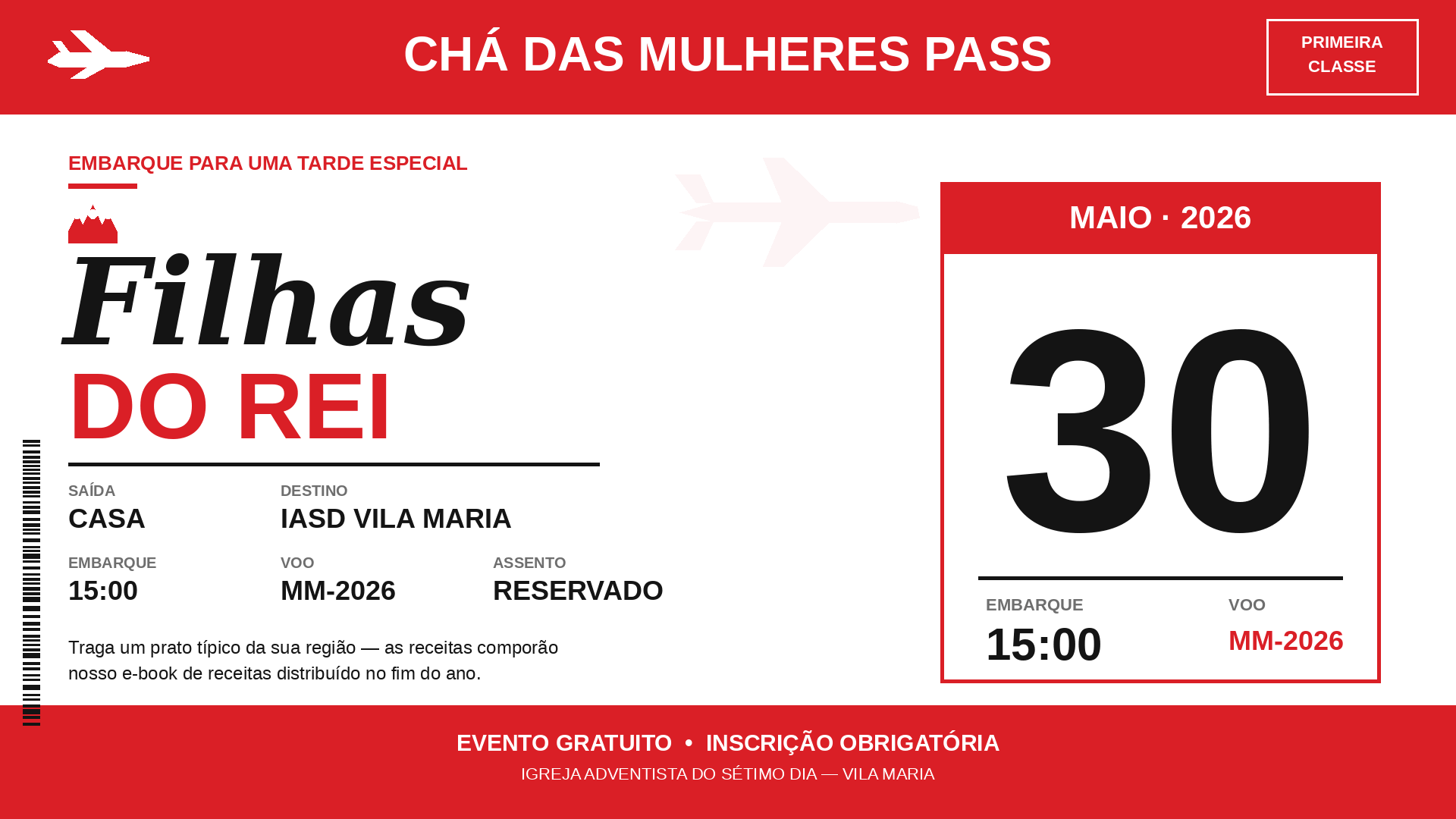 CHÁ DAS MULHERES PASS